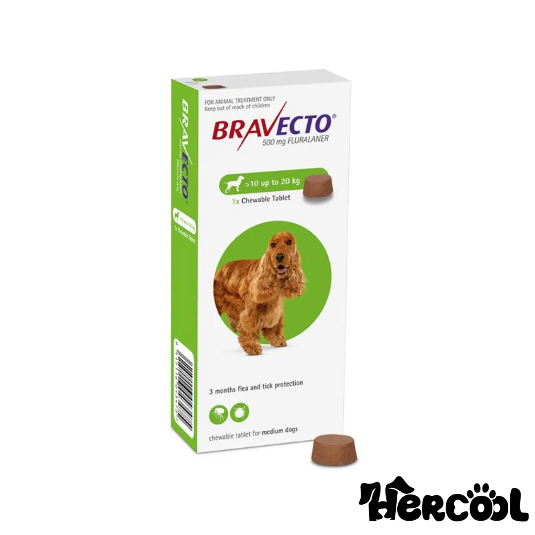 Bravecto-chew-for-Dog (2) قرص ضد کک و کنه براوکتو هرکول شاپ