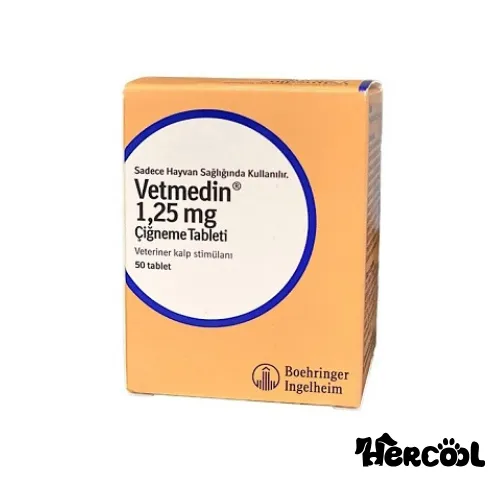داروی تخصصی قلب وت_مدین (4) Vetmedin® 1.25 mg – Pimobendan Chewable Tablets